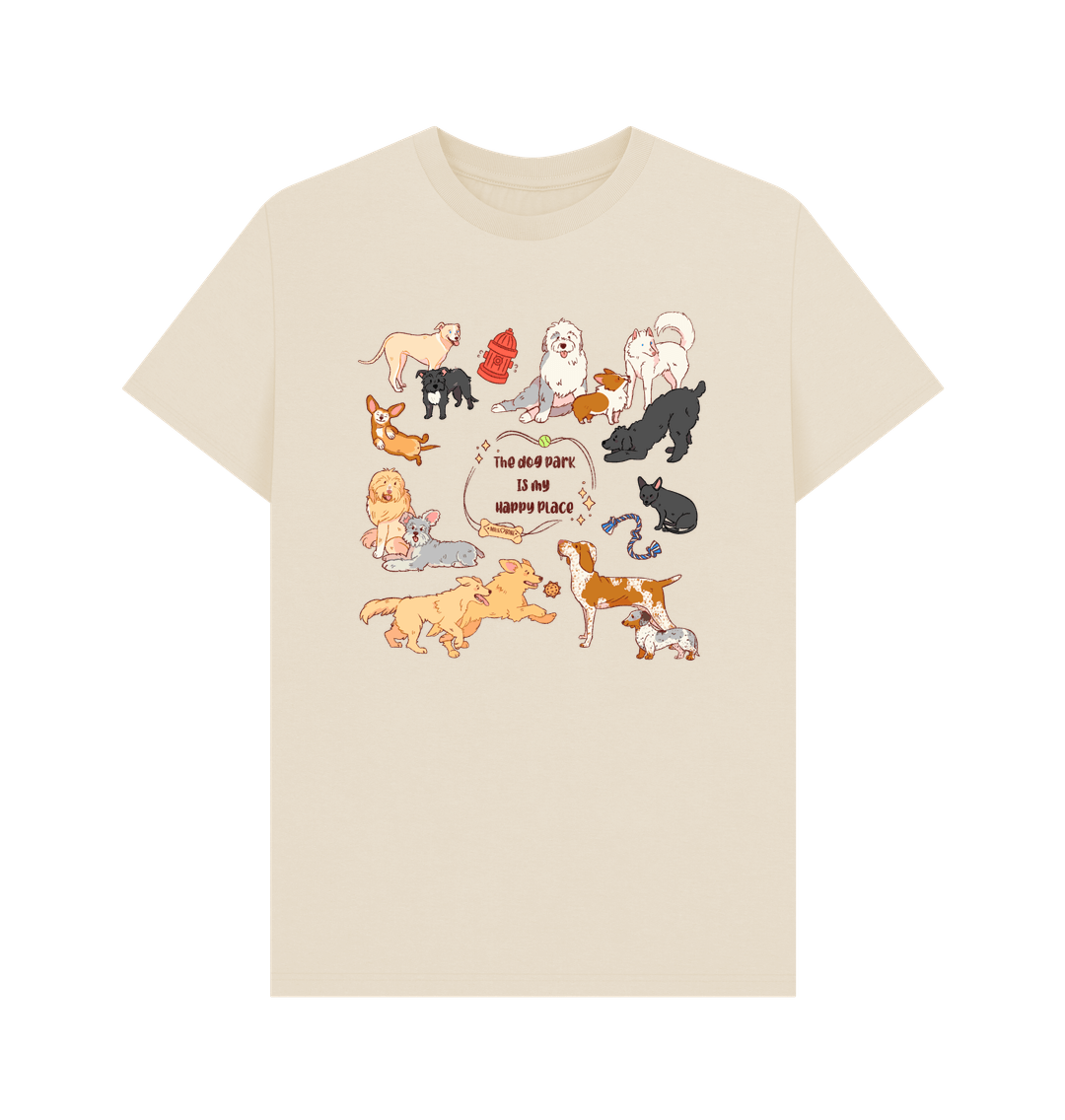 Oat The Dog Park Is My Happy Place Tee (unisex)
