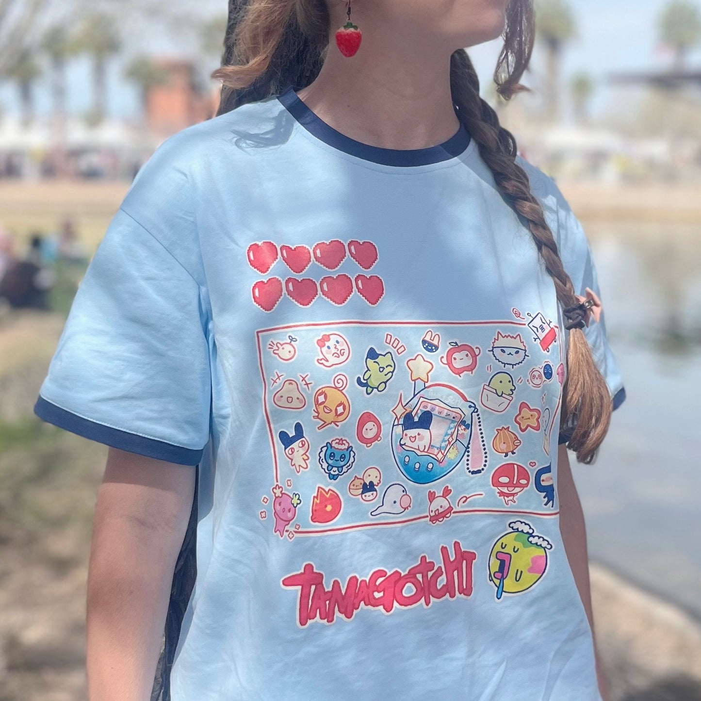 Tamagotchi Ringer Tee
