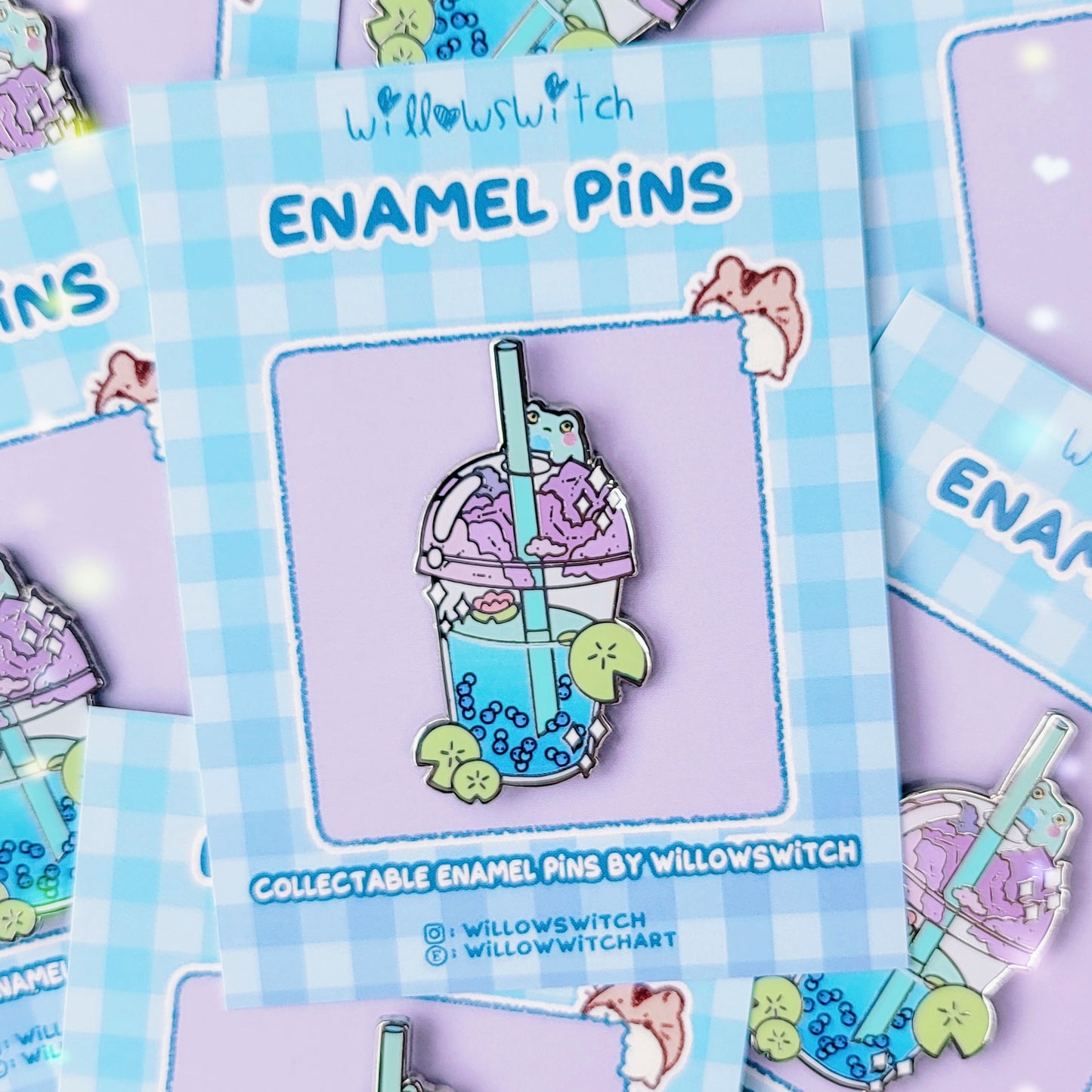 Doodle Bug and Friends Boba Pins