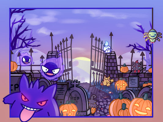 Ghost Pokemon Print